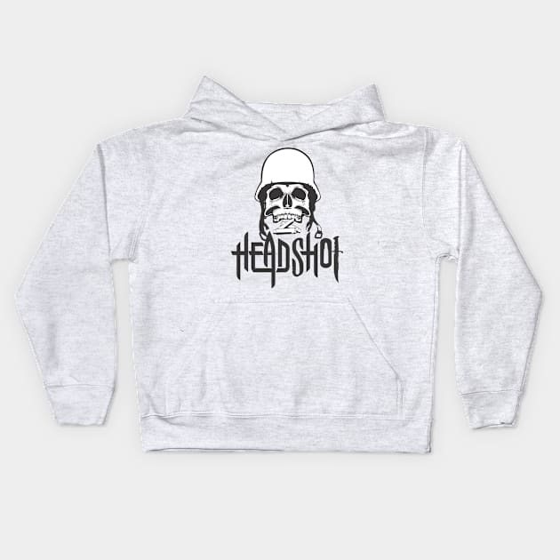 Headshot Kids Hoodie by Winterplay